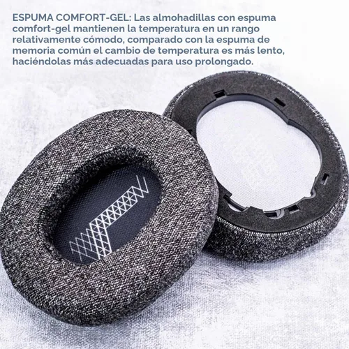 Vista 7 de Live 650 BTNC E65BTNC - Almohadillas de repuesto compatibles con JBL E65 E65BTNC/ Duet NC/Live 650BTNC/ Live 660 BTNC Auriculares I de repuesto