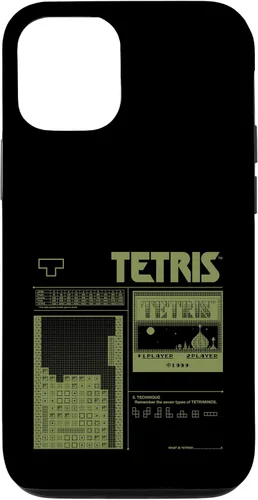 Vista 11 de Funda moderna para iPhone 12 Mini Tetris de 8 bits