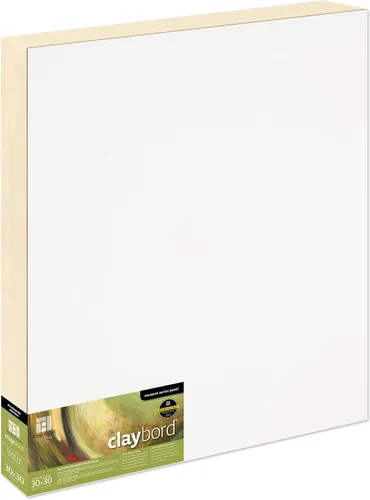 Vista 10 de Suministro de Arte Ampersand Panel de Pintura en Madera: Serie Museo Claybord, 5" x 5", Perfil Candeal de 1-1/2