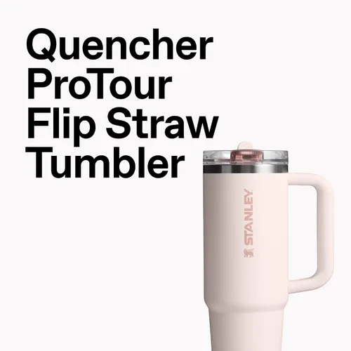 Vista 4 de STANLEY Quencher ProTour - Vaso con pajilla, 14 onzas, color negro 2.0