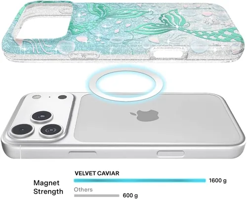 Vista 478 de VELVET CAVIAR Funda para iPhone 15, compatible con MagSafe, probada contra caídas de 10 pies, fundas protectoras de diseño, leopardo color rosa