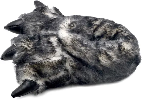 Vista 4 de Millffy Pantuflas de pata de animal para mujer