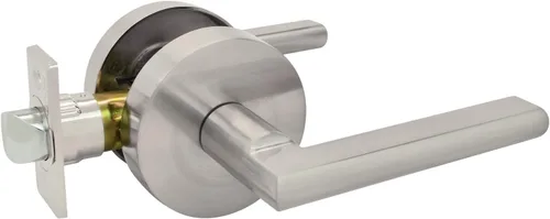 Vista 16 de Nuk3y Thor Series Slim Round Modern Contemporary (cerrojo de seguridad [cilindro único], negro mate)