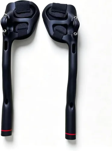 Vista 8 de TT Bars Carbon Bike Areo Bars Manillar RXL SL Bullhorn Manillar 340 Carbon Aero Bars Aero Manillares Negro 3K Brillante 31.8X340mm Triatlón Aero