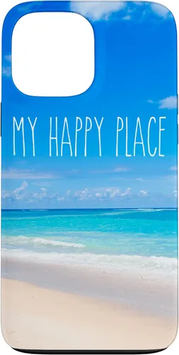 Vista 24 de Rae Inspired Dun My Happy Place Summer Vacay Ocean Beach Day Case for iPhone 17