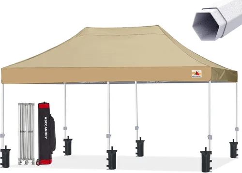 Vista 43 de ABCCANOPY Commercial Pop Up Canopy Tent 10x10 Premium-Series, Black