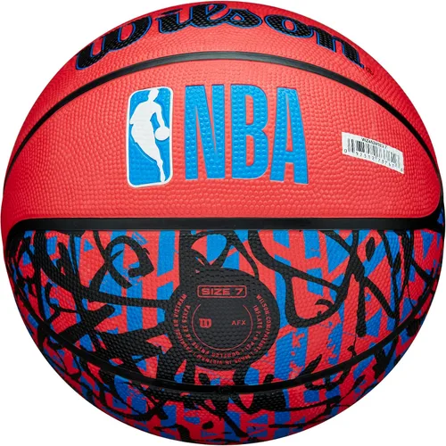 Vista 6 de Wilson NBA Team Balones de baloncesto con diseño de grafiti - Talla 7 - 29.5