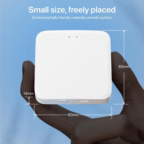Vista 6 de TUYA - Puerta de enlace WiFi para timbre de puerta inteligente, cerrojo de huella digital