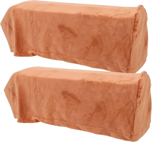 Vista 11 de Garneck 2 fundas de tela elástica para reposabrazos antideslizantes, de elastano, para sillón reclinable, protector de muebles, color beige