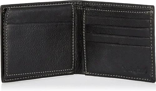 Vista 4 de Timberland - Cartera de piel para hombre, color negro