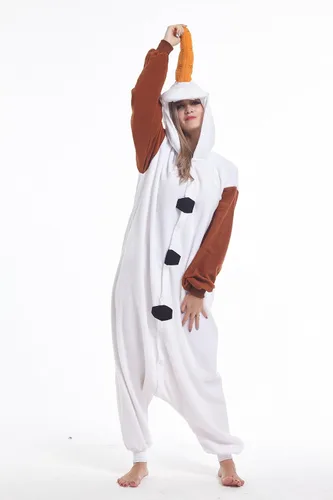 Vista 3 de Pijama unisex de una pieza para disfraz de animal