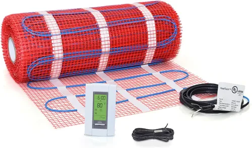 Vista 11 de tapete eléctrico de calefacción, mosaico radiante 120 V