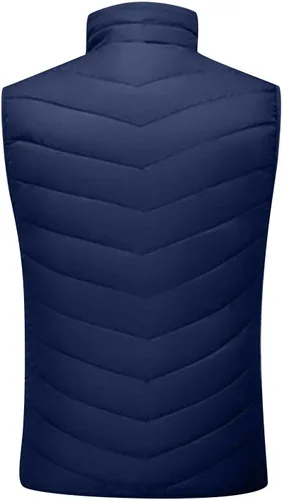 Vista 4 de oelaio Heated Vest for Men Women 2023 Fashion Heated Vest with 9 Heat Zones Electric Vest Winter Warm Jacket with Pocket