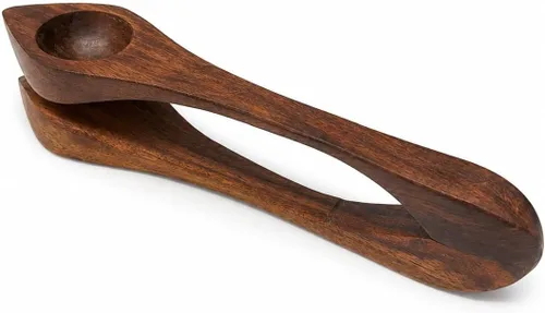 Vista 2 de AAR Cuchara de madera de palisandro de percusión irlandesa celta folclórica musical de 9 pulgadas de largo Paquete de 12