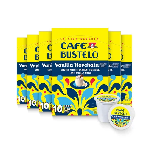 Vista 17 de Café Bustelo - Café de tostado medio, 10 cápsulas K-Cup (Paquete de 6)
