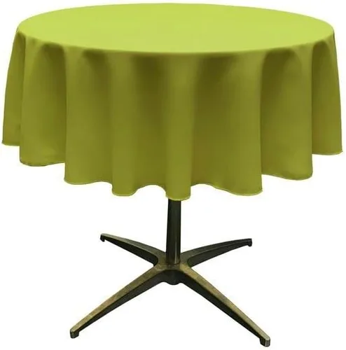 Vista 19 de by ADD&Ship - Mantel redondo de poliéster de 30 pulgadas (verde manzana)