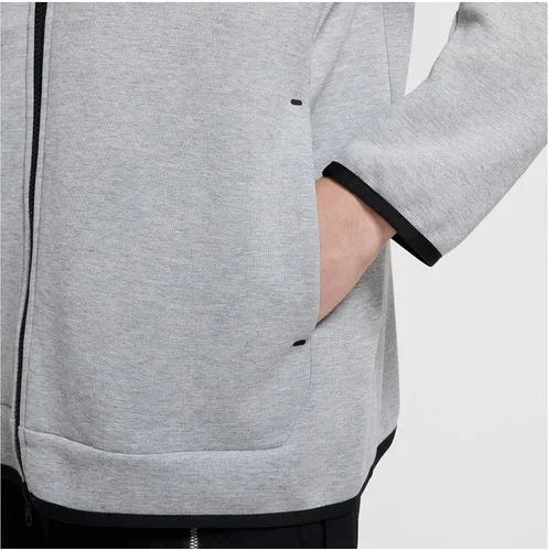 Vista 9 de Nike Sudadera deportiva Elemental GoldSail Tech Fleece con cremallera completa para hombre (CU4489 722)
