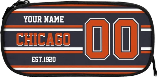 Vista 27 de Estuche de lápices personalizado Arizona con número de nombre, caja de lápices personalizada estilo fútbol, estuche de bolígrafo personalizado
