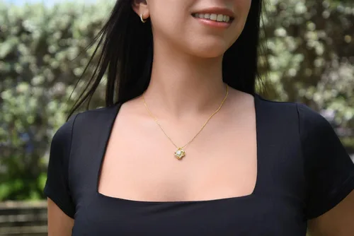 Vista 6 de Collar de madrina, regalo para madrina, collar para madrina, día de las madres, propuesta de Madrina en español, Quieres Ser Mi Madrina T54097