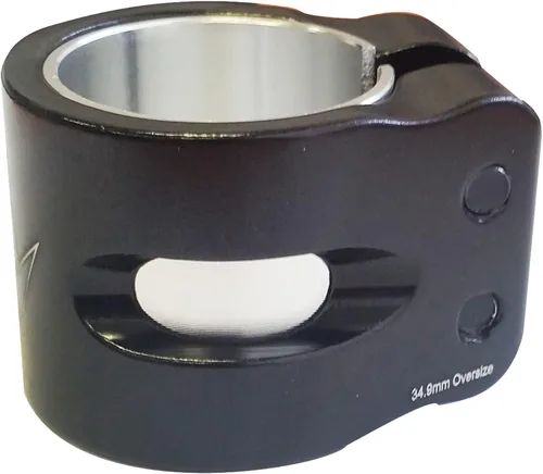Vista 2 de Envy Scooters - Abrazadera de gran tamaño de 2 pernos, de aluminio ligero, doble abrazadera IHC y HIC de compresión para barras estándar y de gran