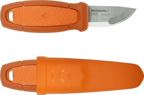 Vista 10 de Cuchillo con hoja de acero inoxidable Morakniv Eldris y vaina de plástico
