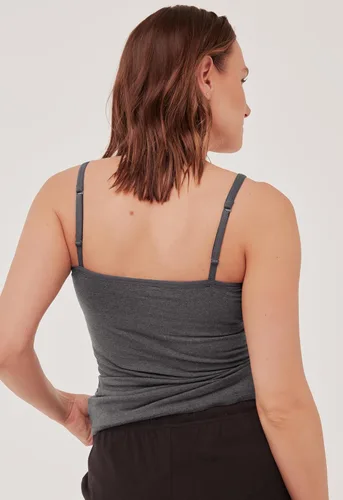 Vista 3 de Pact Women's Organic Cotton Camisole Tank Top with Built-in Shelf Bra