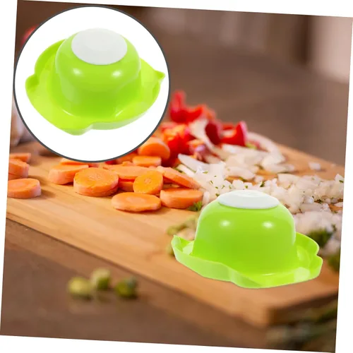 Vista 3 de BESTOYARD 9 piezas de protector de manos de verduras para cortar alimentos, mandolina, protector de dedos para cortar Mandalin, cortador