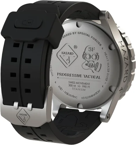 Vista 36 de HAZARD 4 Heavy Water Diver™ : Titanium Tritium Dive-Watch