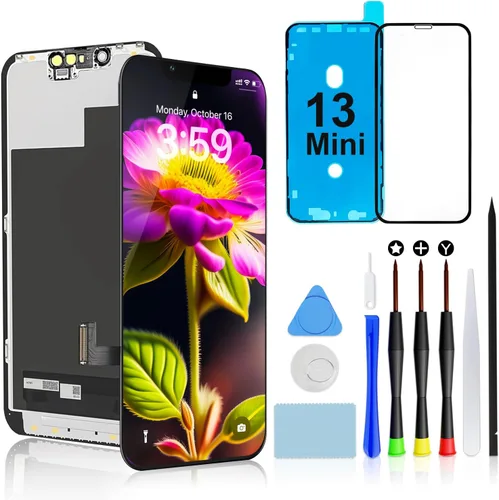 Vista 19 de Brinonac para iPhone 6s Reemplazo de pantalla negra, pantalla táctil LCD digitalizador montaje completo con herramientas de reparación completas