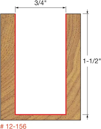 Vista 3 de Broca recta de doble acanaladura Freud, 1564 x 34 de pulgada, con vástago de 12 pulgada, 12-096