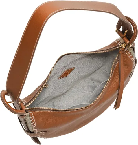 Vista 3 de Fossil Harwell - Bolso tipo hobo de cuero ecológico para mujer