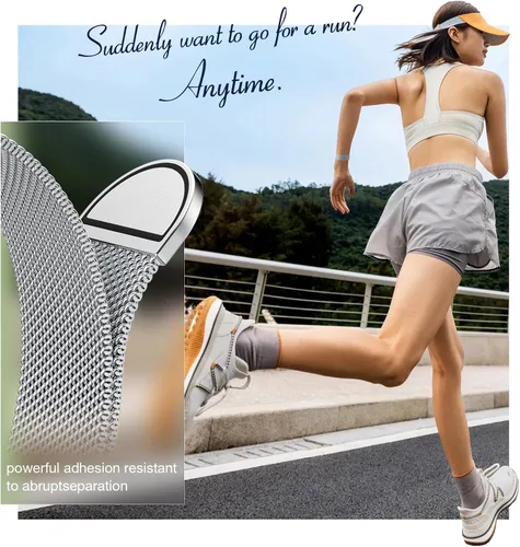 Vista 3 de BELONGME Paquete de 3 correas de malla en bucle compatibles con Apple Watch para mujeres y hombres 40mm 41mm 38mm 42mm 44mm 45mm 49mm 46mm Series 11