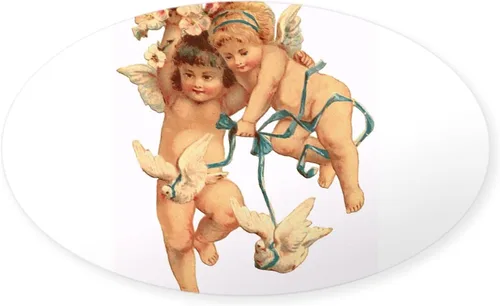 Vista 13 de CafePress Pegatina rectangular de espíritu santo para parachoques de coche ovalada Blanco - Pegatina Rectángulo Espíritu Santo