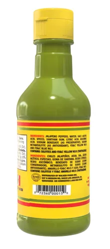 Vista 3 de El Pato Salsa picante de jalapeño verde mediana