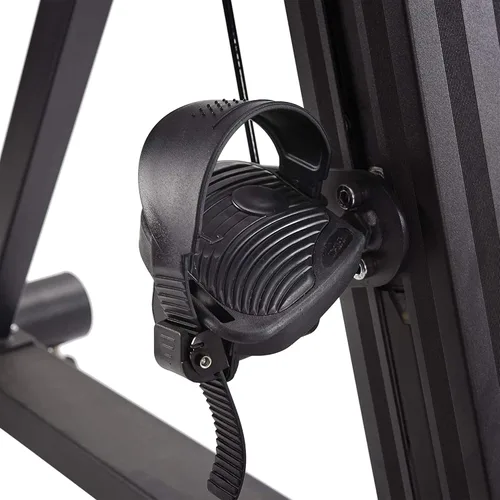 Vista 8 de Stamina Productos Cardio Climber Máquina de ejercicios de fitness para entrenamiento en casa con entrenamiento inteligente, monitor LCD y ruedas