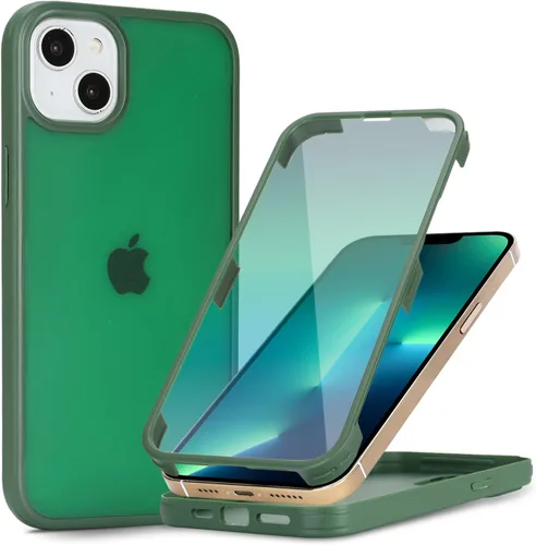 Vista 32 de Funda para iPhone 12 mini con protector de pantalla, color negro
