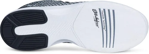 Vista 4 de KR Strikeforce Aviator BlackGrey Mens Bowling Shoe with FlexSlide Technology