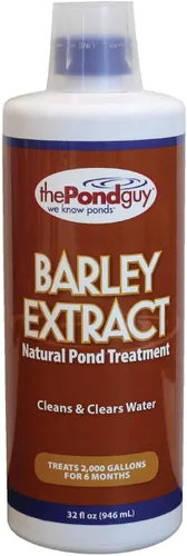 Vista 12 de The Pond Guy Paca de cebada de paja para jardines acuáticos, fuentes y estanques pequeños de koi, clarificador natural, mantenimiento de estanques