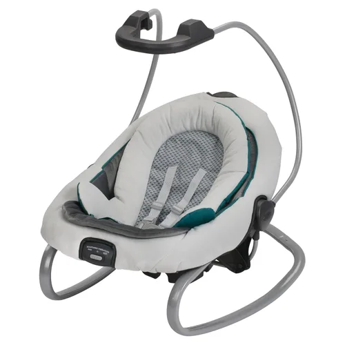 Vista 3 de Graco DuetSoothe - Columpio y balancín con asiento de columpio extraíble y 6 velocidades de balanceo para asiento de columpio y silla de columpio