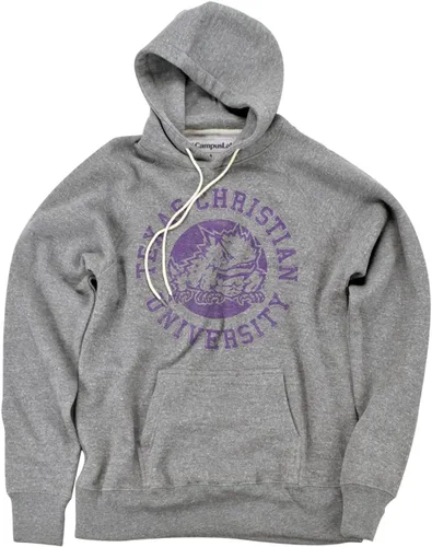 Vista 36 de Campus Lab Collegiate Classic Retro Stamp - Sudadera con capucha unisex para adultos