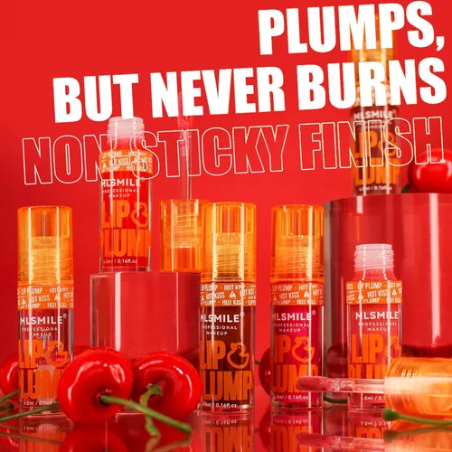 Vista 4 de Duck Lip Plumper Glow - Aceite hidratante para labios con grasa y brillo para labios que hacen que los labios sean más llenos (01)