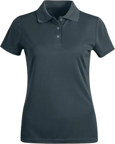 Vista 10 de MOHEEN Polo de manga corta de secado rápido para mujer, absorbe la humedad, polo de golf atlético Negro