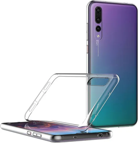 Vista 4 de MaiJin Funda para Huawei P20 Pro (6.1 pulgadas) TPU suave goma gel parachoques transparente contraportada
