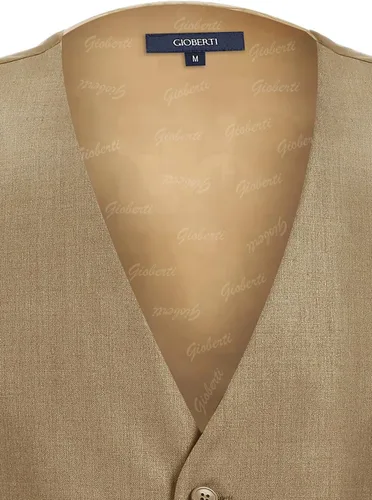 Vista 5 de Gioberti Chaleco de traje formal para hombre apto para negocios o vestido casual