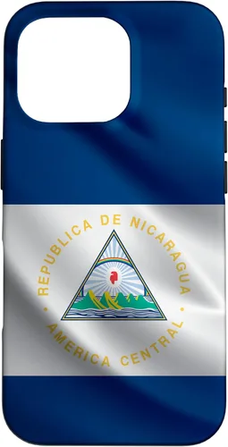 Vista 20 de Funda con la bandera de Nicaragua para iPhone 17