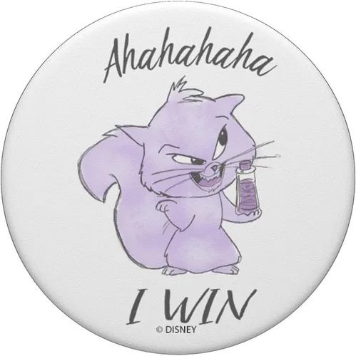 Vista 3 de Disney Emperors New Groove Cat Yzma Ahahahaha I Win PopSockets PopGrip: agarre intercambiable para teléfonos y tabletas
