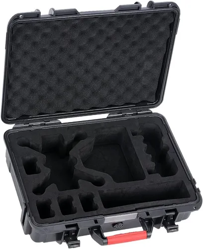 Vista 3 de Smatree Estuche de transporte impermeable de 10.2L compatible con DJI Spark, estuche rígido portátil para DJI Spark Fly More Combo