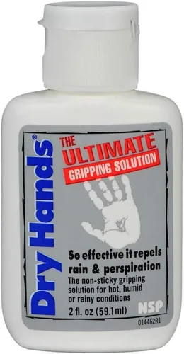 Vista 2 de Dry Hands Solución de agarre definitiva de 2 oz para golf/deportes, paquete de 3