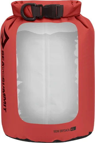 Vista 8 de Sea to Summit View Dry Sack, bolsa seca transparente, 4 litros, verde manzana