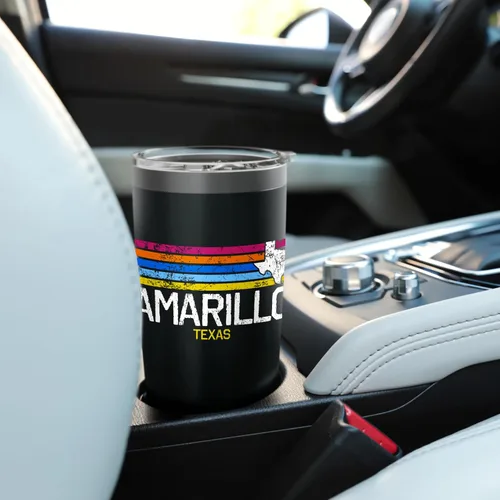 Vista 6 de Amarillo Texas Stainless Steel Insulated Tumbler